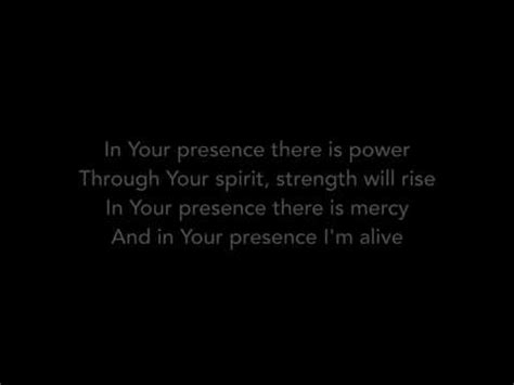 In Your Presence Lyrics - Elevation Worship - Zion Lyrics