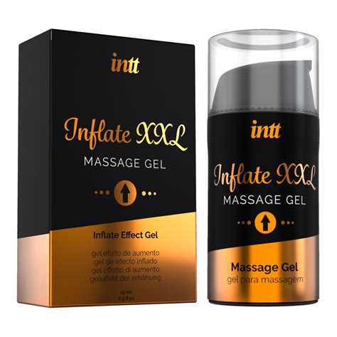 Intt Inflate XXL | Stimulierendes Massagegel | Quellwirkung