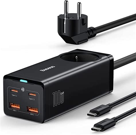 Baseus Charger W Gan Powercombo On Usb C Power Supply Pd