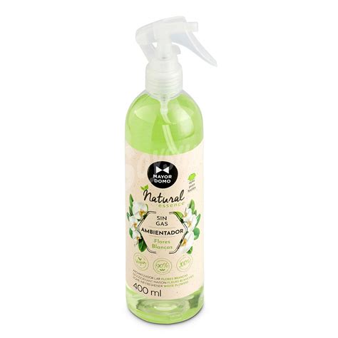 Mayordomo Ambientador Aroma Flores Blancas Mayordomo Spray 400 Ml