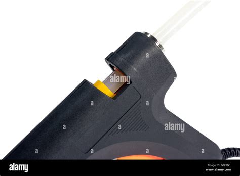 Electric Hot Glue Gun Isolated On White Background Stock Photo Alamy