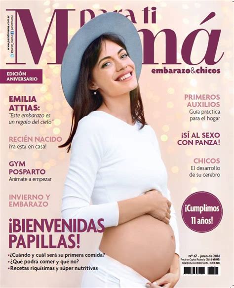 Emi Attias En La Portada De Revista Para Tí Mamá
