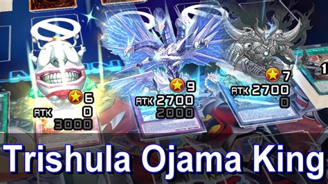 Yu Gi Oh Duel Links Trishula Ojama King YouTube