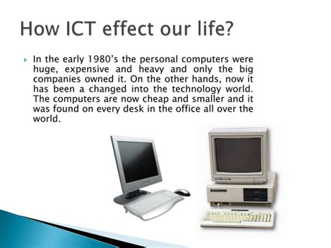 Ict Work And Lifestyle Ppt