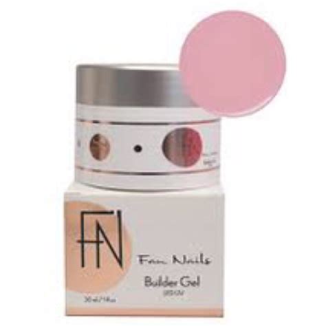 Gel Fan Nails Builder Nude Auto Brilho Autonivelante Gr