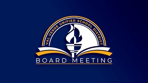 School Board Meetings - Val Verde USD Video On Demand