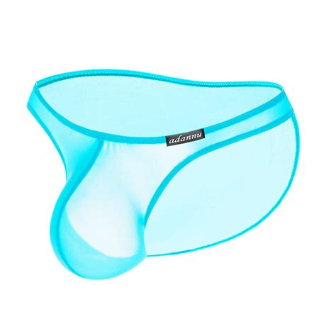 Cmenin Low Waist Transparent Mesh Men Underpants Briefs Sexy Bikini Men S Panties Ultra Thin
