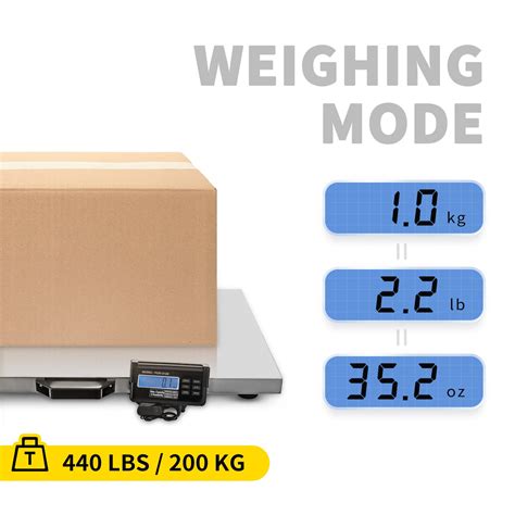 VEVOR Digital Livestock Scale 440Lbs x 0.2Lbs, Pet Vet Scale Large
