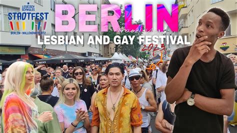 LGBTQ Lesbian And Gay Festival Lesbisch Schwules Stadtfest