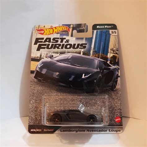 Jual Hotwheels Hot Wheels Premium Fast Furious Lamborghini Aventador Coupe Shopee Indonesia