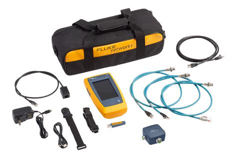 FLUKE NETWORKS Cable Network Tester, Copper Cable Qualification, RJ45 ...