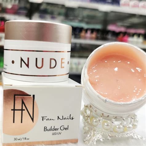 Gel Fan Nails Builder Autonivelante Linha Nude G Shopee Brasil