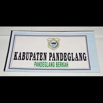 Jual Peta Kabupaten Pandeglang Lipat Dki Jakarta Rumah Peraga