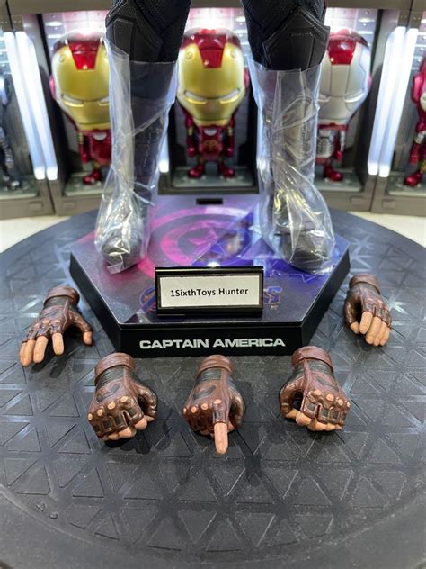 MARVEL AVENGERS END GAME HOT TOYS 1 6 SCALE MMS536 CAPTAIN AMERICA LOOSE COLLECTIBLE FIGURE