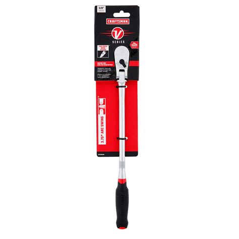 V Series In Drive Comfort Grip Long Flex Head Ratchet Craftsman