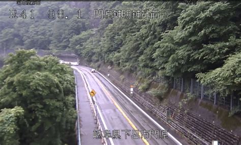 国道41号・門原神明神社前 ライブカメラと雨雲レーダー岐阜県下呂市