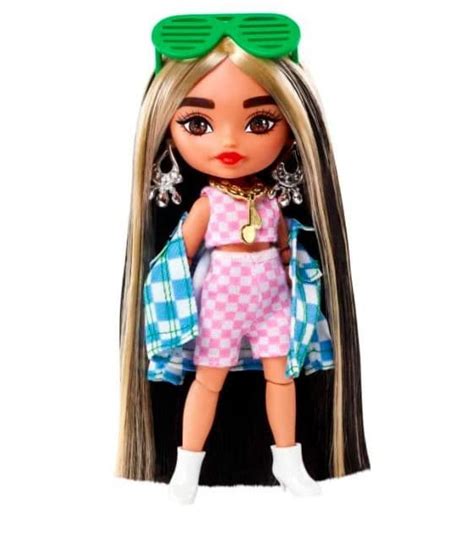 Barbie Extra Minis Ma A Lalka Czarne W Osy Mattel Babyboutik