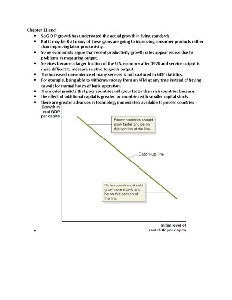 Chapter 11 end - Chapter 11 end So G D P growth has understated the