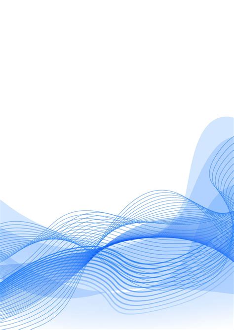 Curved Overlay Of Blue Transparent Vectors Page Border Background Word