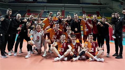 CEV Challenge Kupası nda Galatasaray HDI Sigorta yarı finalde