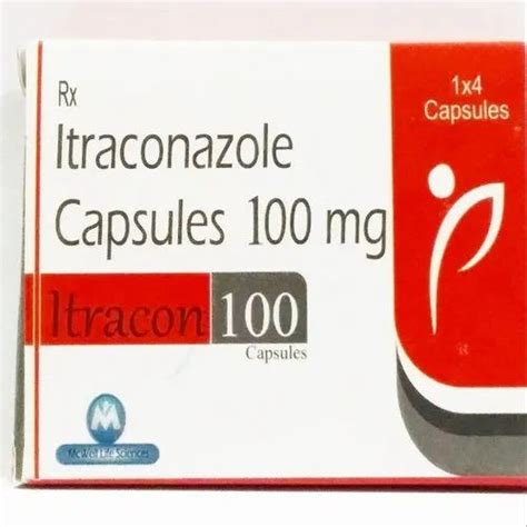 Itraconazol Mg Itracon Capsule Treatment Antifungal Bizoc At Rs