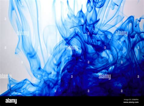 Food Coloring Drop In Water Abstract Texture Stock Photo Alamy
