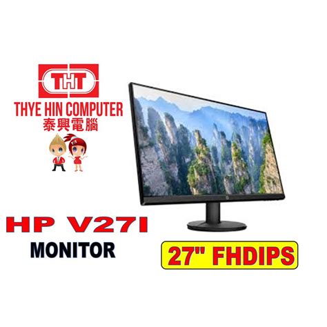 HP V27I FHD IPS MONITOR | Shopee Malaysia
