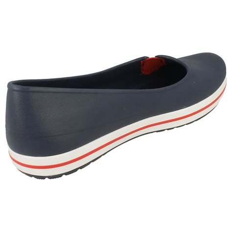 Ladies Crocs Flat Ballerina 'Crocband Flat' | eBay