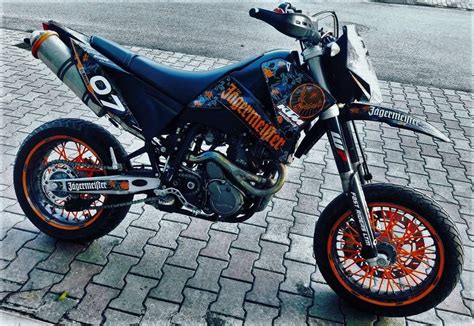 Graphic kit KTM 660 SMC JÄgermeister Kitdeco moto fr