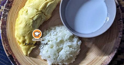 Resipi Pulut Durian Oleh Nana Isya Cookpad