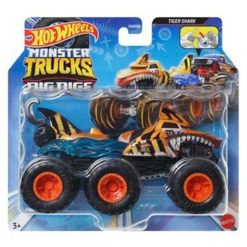 Hot Wheels Monster Truck Big Rigs Caminh O Reboque Mattel Caminh Es Motos E Nibus De