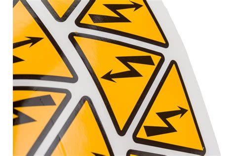 Символ Молния TDM треугольник 50х50х50мм SQ0817-0014 - выгодная цена ...