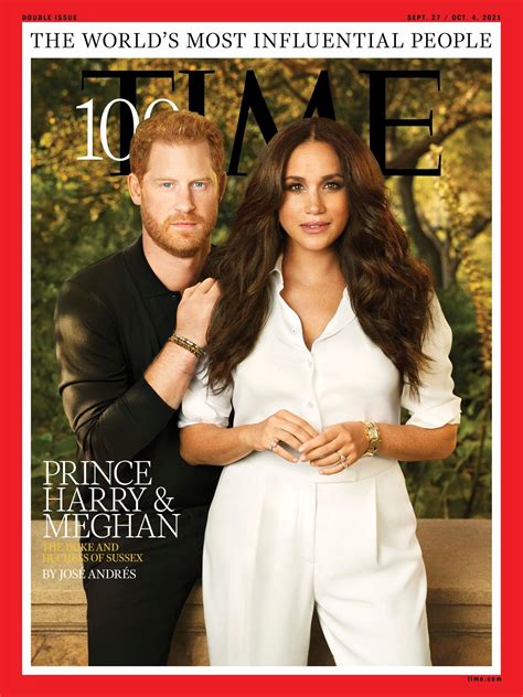 Harry Y Meghan En Portada De Time Encabezan La Lista De Los M S