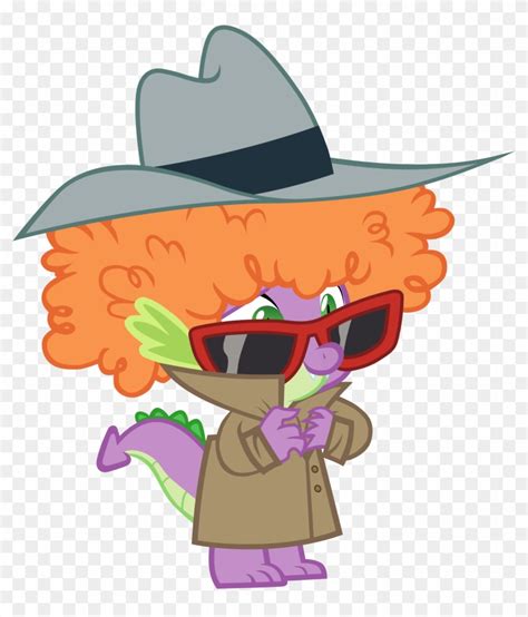 Mlp Vector Mlp Spike Disguise Full Size Png Clipart Images Download