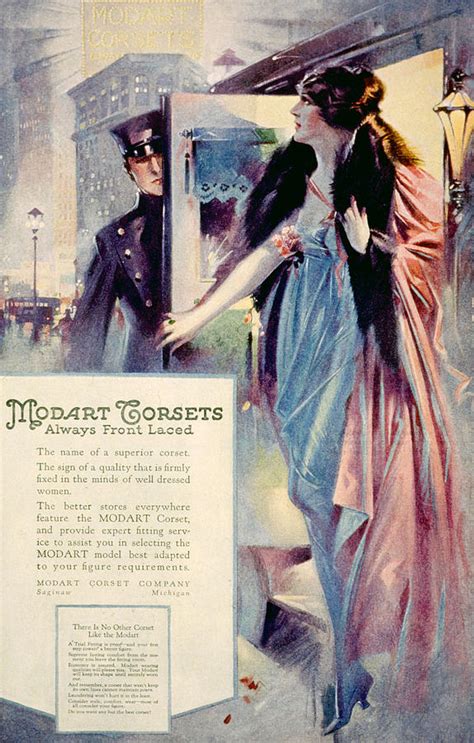 Advertisement For Modart Corsets 1920 Photograph By Everett