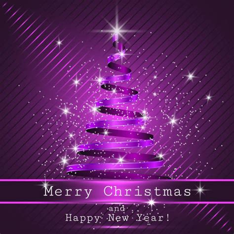 Best Purple Christmas Tree Illustrations Royalty Free Vector Graphics