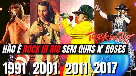 Guns N Roses Rock In Rio Youtube