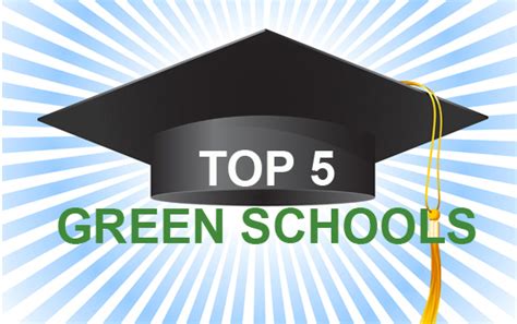 Top 5 Greenest Schools