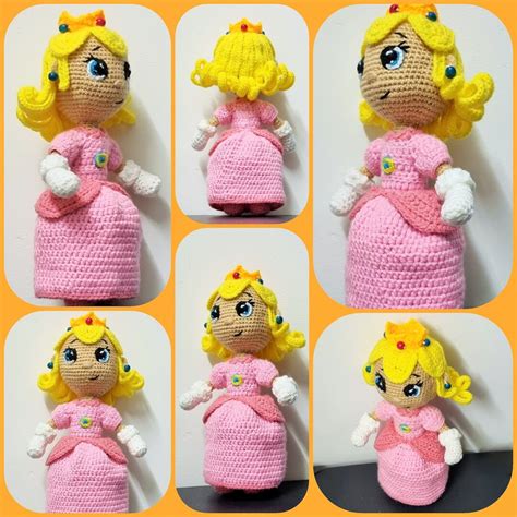 Adorable Handmade Doll Princess Peach Inspired Perfect - Etsy