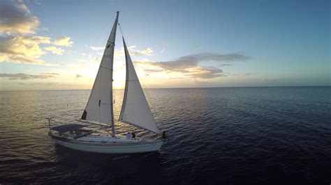 Free Images Landscape Sea Ocean Horizon Cloud Sunset Boat