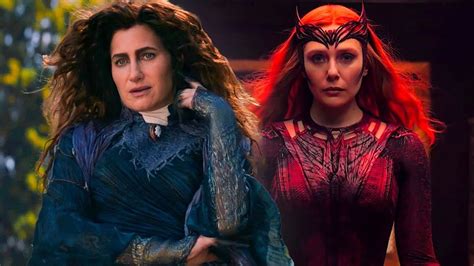 Agatha Harkness Vs Wanda Maximoff The Scarlet Witch Fight Scene No