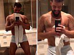 Video Ricky Martin Shows Off In Nearly Nude Bathroom Thirst Trap Daily Mail Online