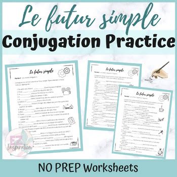 le futur simple french verb conjugation practice french simple future