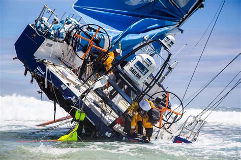 First Footage Of Volvo Ocean Race Reef Crash