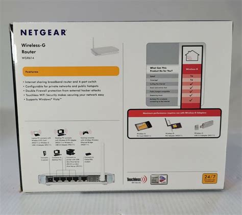 Netgear Wgr614 Wireless Router Ebay