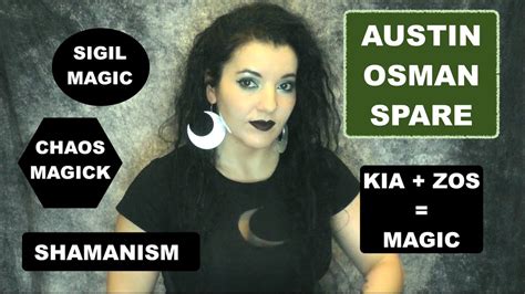 Austin Osman Spare Chaos Magick Sigils Shamanism Youtube