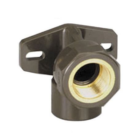 Hta C Pvc Hot Cold Water Threaded Elbows With Back Plate