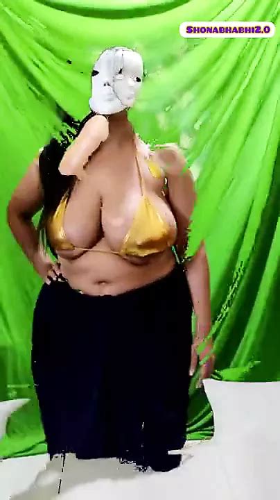 My Sexy Shona Bhabi In Golden Bikini Saree Indian Desi Porn XHamster