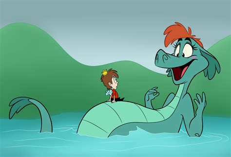 Commission - Meeting Nessie by EarthGwee on DeviantArt