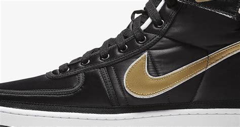 Nike Vandal High Supreme 'Black & Metallic Gold' Release Date. Nike ...